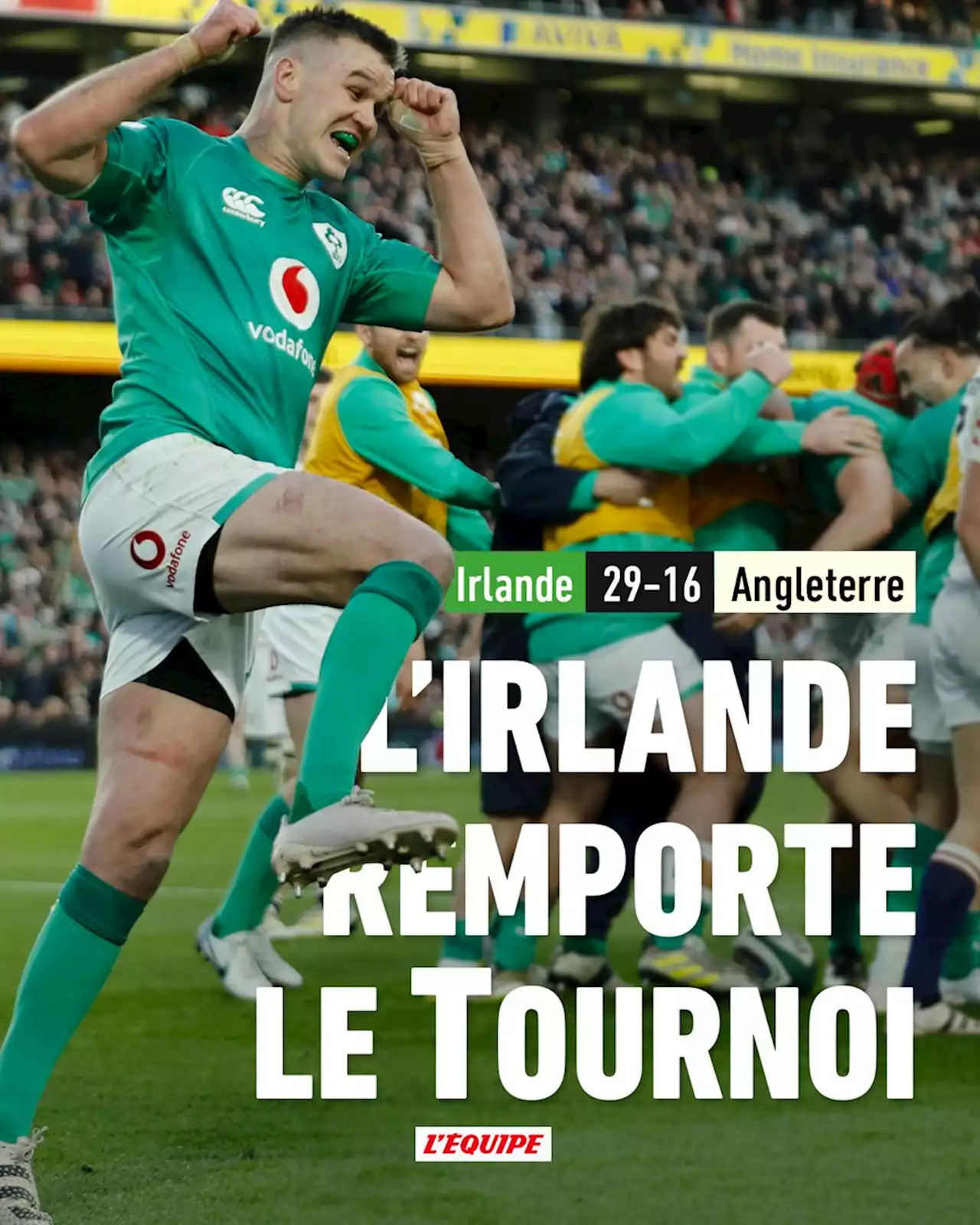 Résumé du match Irlande - Angleterre, en direct - Tournoi des 6 nations 2023 5e journée Tournoi, samedi 18 mars 2023