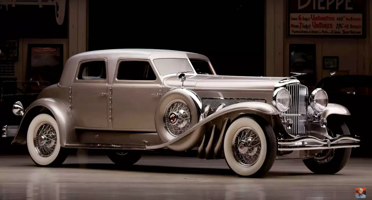 Famous '20 Grand' Duesenberg visits Jay Leno's Garage