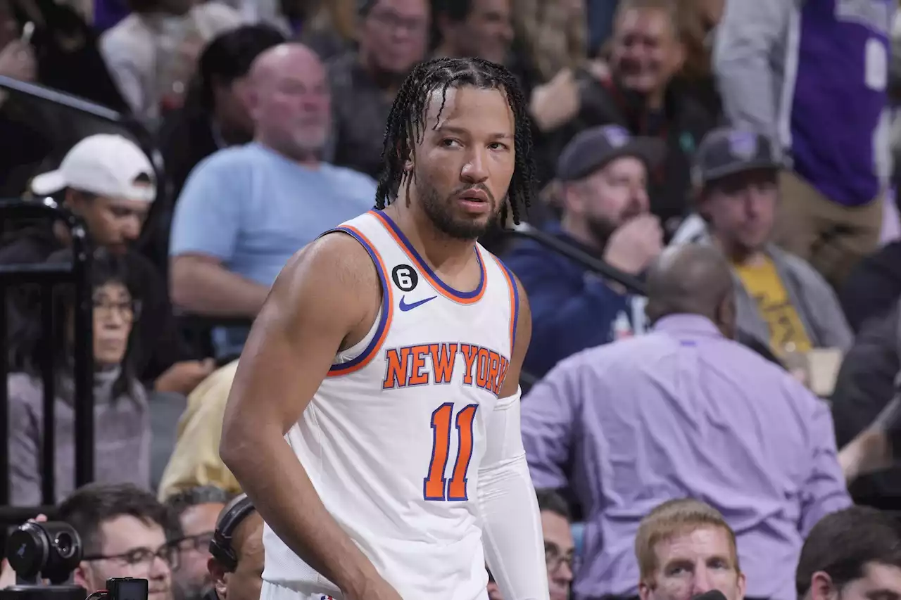 Jalen Brunson back in Knicks lineup after nagging foot injury