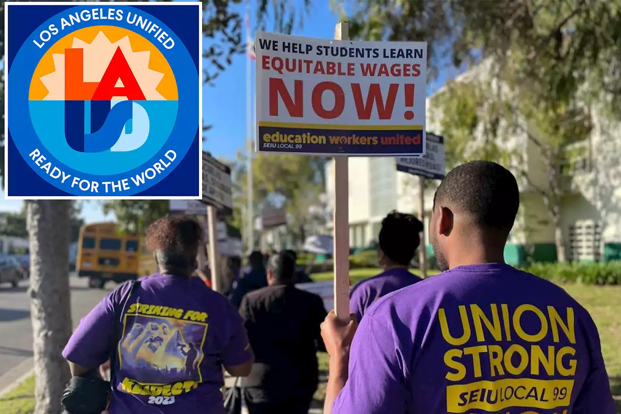 Los Angeles schools brace for possible shutdown after union announces 3-day strike