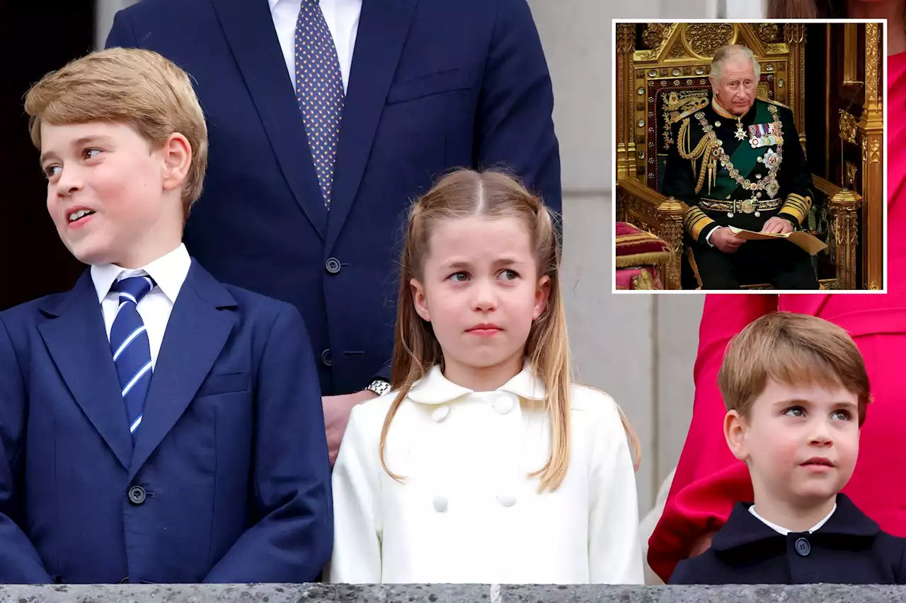 Prince George, Charlotte and Louis’ roles in King Charles’ coronation revealed