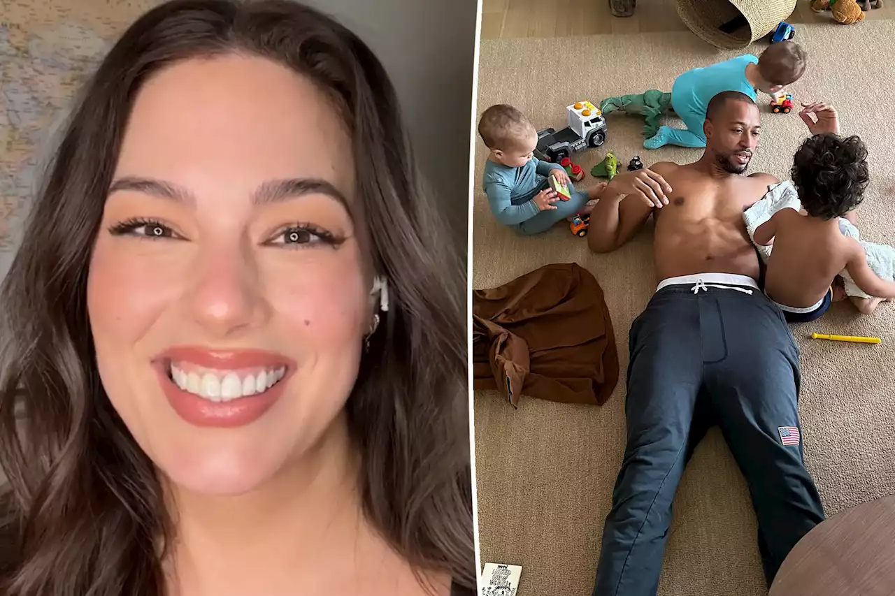 Ashley Graham reveals husband Justin Ervin is ‘shooting blanks’ after 3 kids