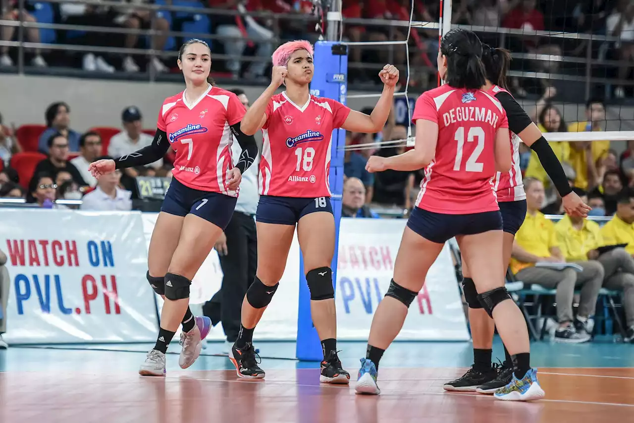 Creamline nails 1st win over F2, nears 5th straight All-Filipino finals