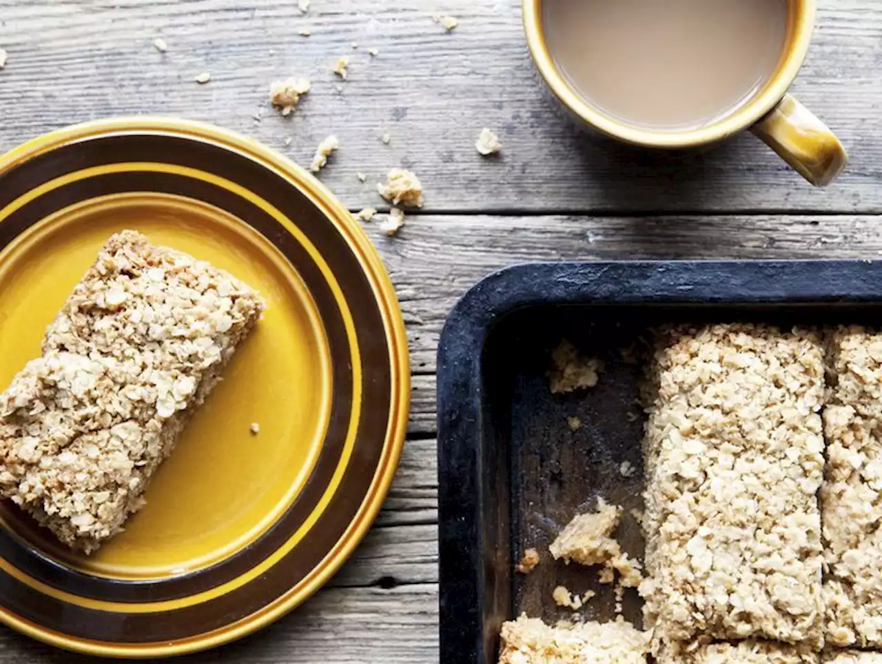 Davina's sugar-free flapjacks