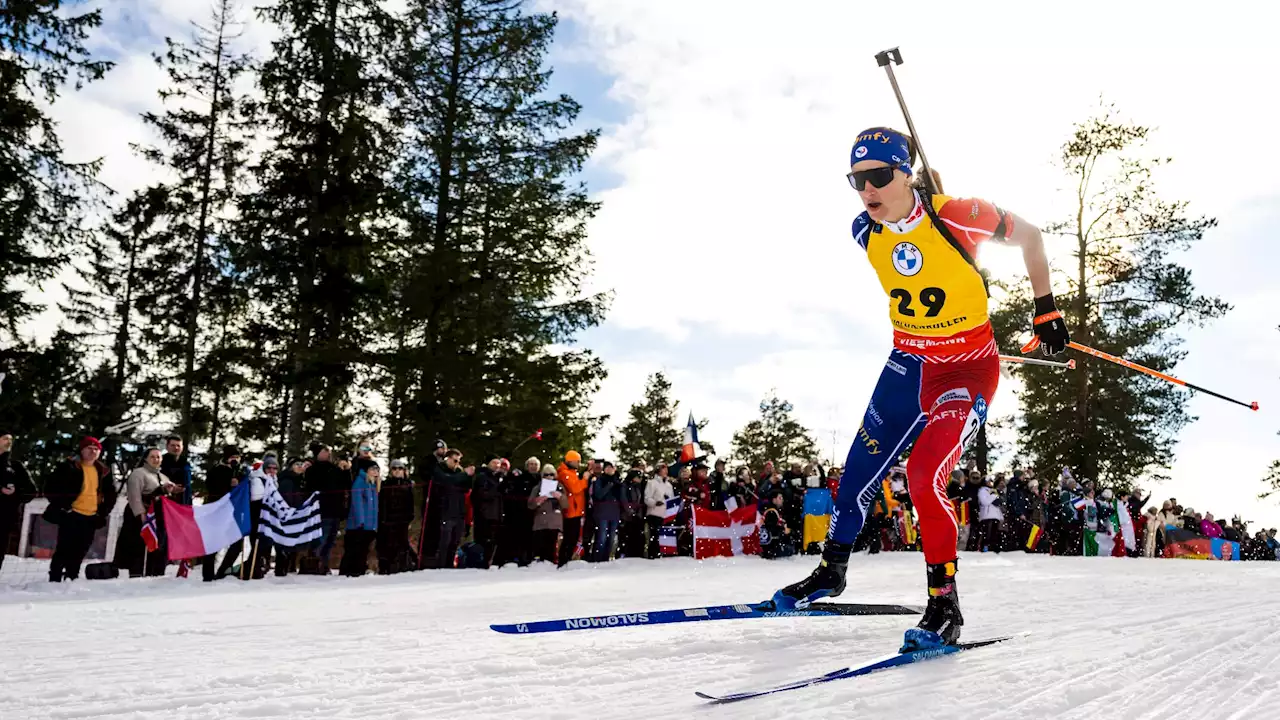 Biathlon (Oslo): 'C'est un accomplissement', savoure Julia Simon après son sacre