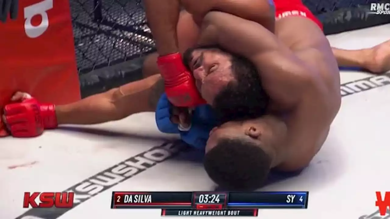 MMA (KSW 80): la victoire express du Français Oumar Sy sur une superbe soumission