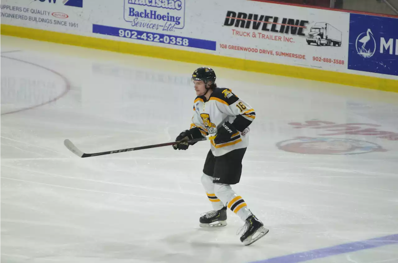 P.E.I.’s Austin Arsenault scores in OT for Campbellton Tigers vs. Summerside Western Capitals in MHL playoffs | SaltWire