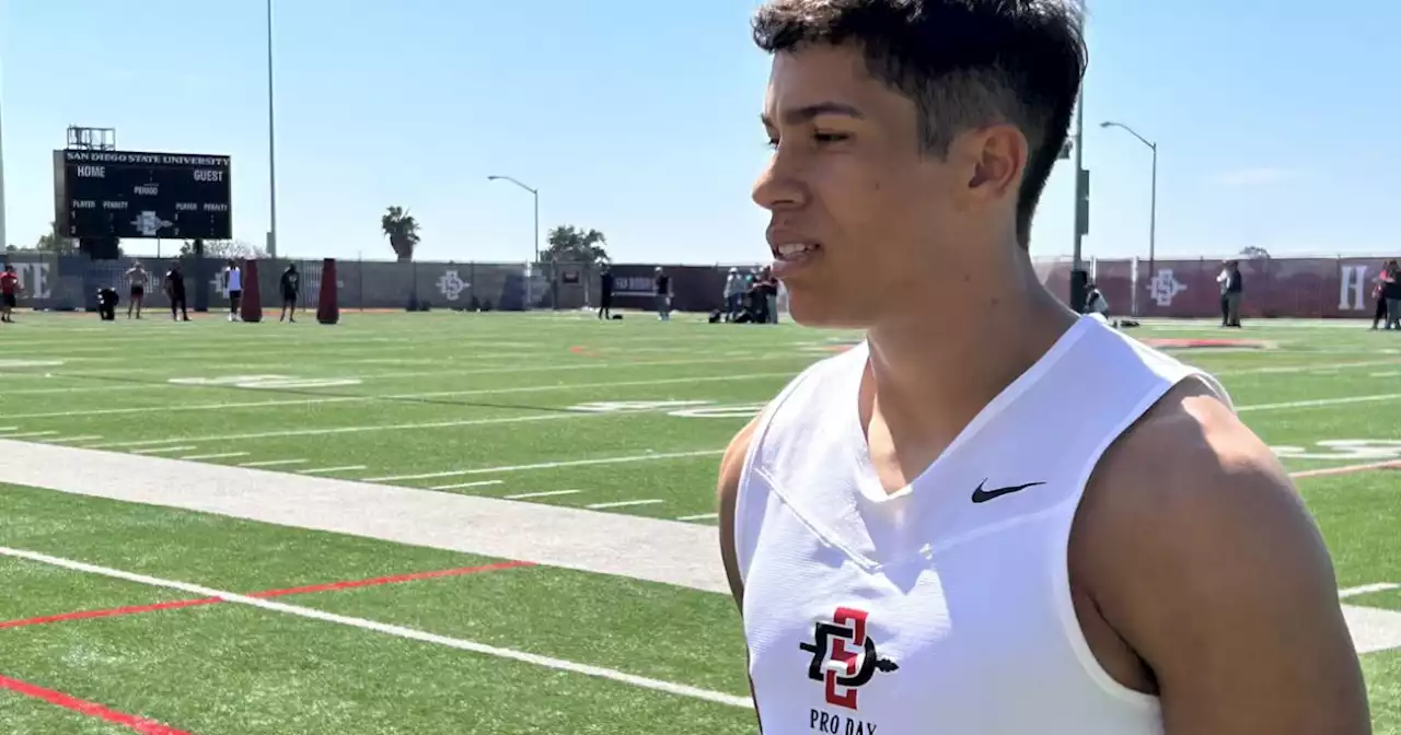 Pro Day gives NFL scouts a first-hand glimpse of SDSU's prospects