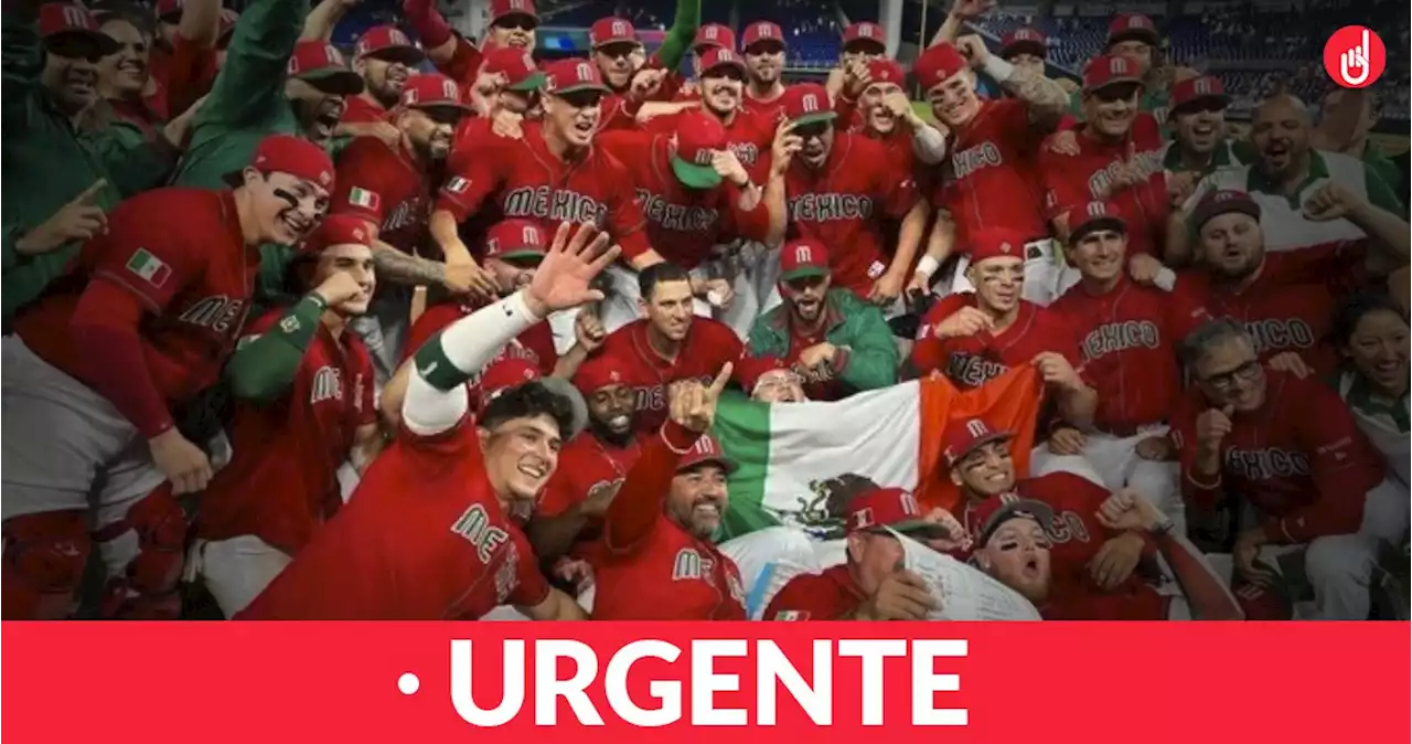 El equipo mexicano gana a Puerto Rico y va a semifinal del Clásico Mundial de Beisbol