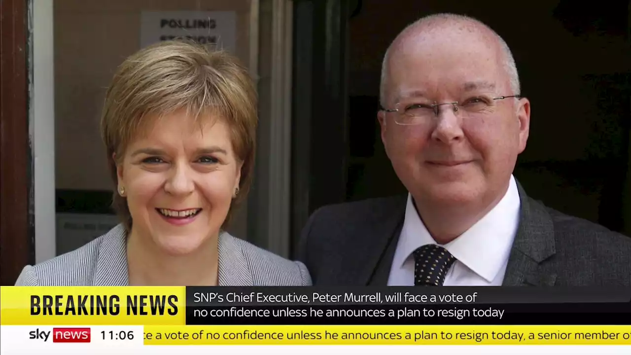 Announce resignation plan or face vote of no confidence, SNP's chief executive told