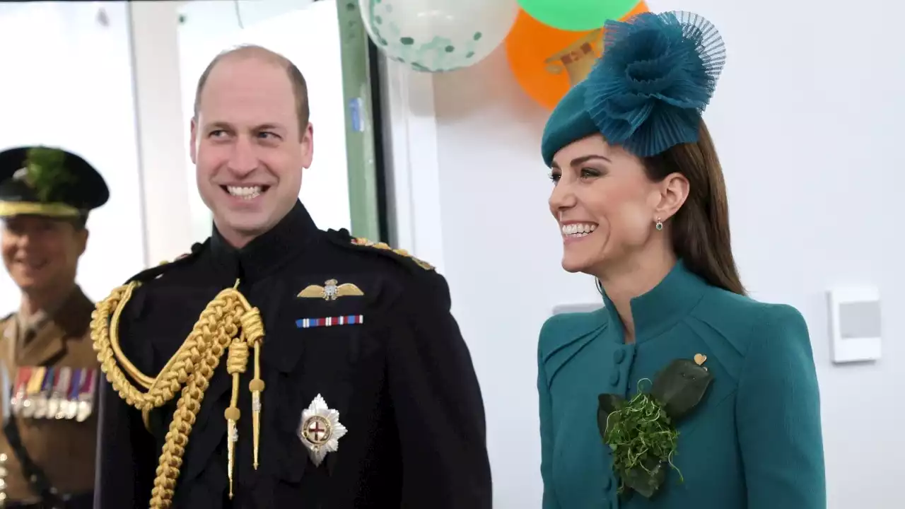 Kate stuns at St Patrick's Day debut as Colonel of the Irish Guards