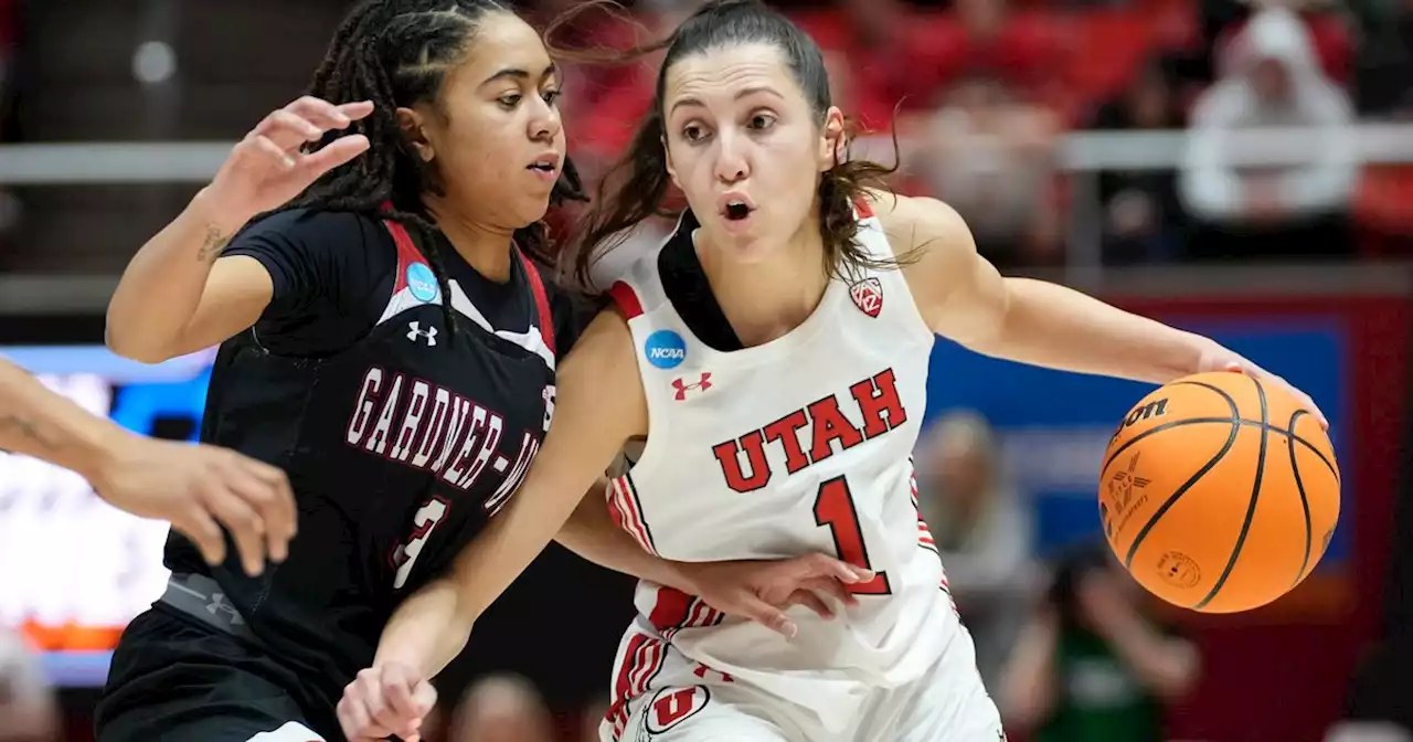 NCAA Tournament: Utah women’s hoops overwhelms Gardner-Webb to advance to second round