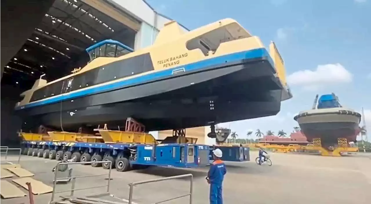 New Penang ferry ‘Teluk Bahang’ makes waves on social media