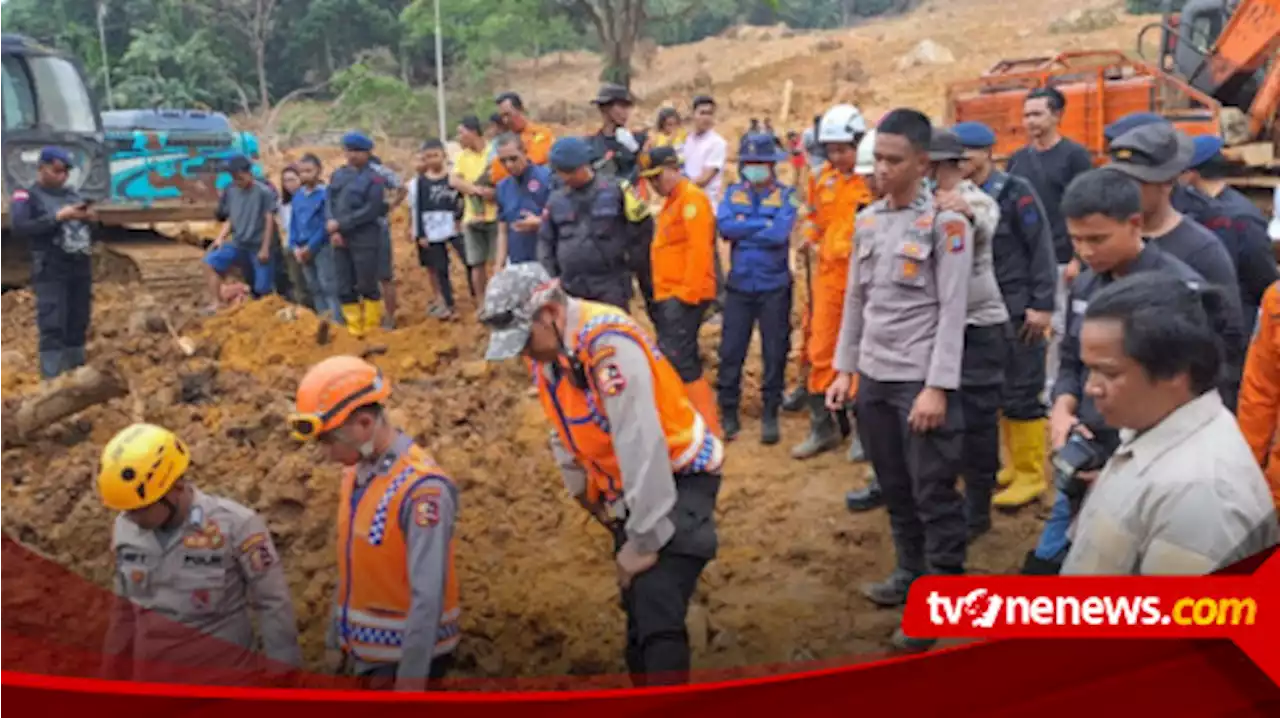 Operasi Pencarian Korban Tanah Longsor Kecamatan Serasan Natuna Dihentikan, 4 Warga Belum Ditemukan