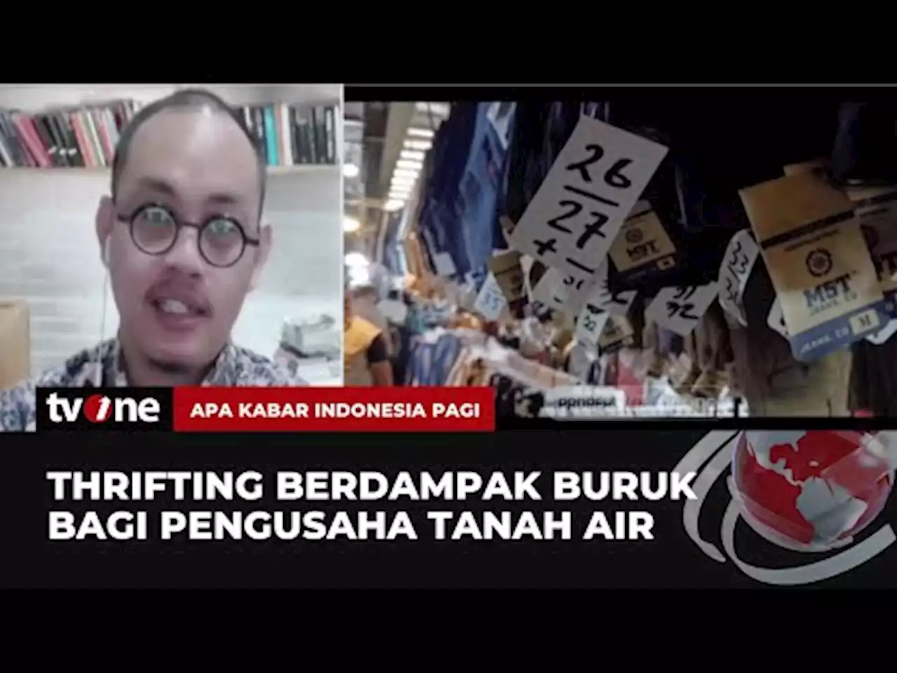 Pro Kontra Larangan Impor Pakaian Bekas di Tengah Tren 'Thrifting' - tvOne