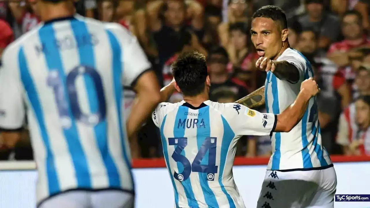 (VIDEO) ¡Liquidó el partido! el primer gol de Paolo Guerrero para Racing en la Liga Profesional - TyC Sports