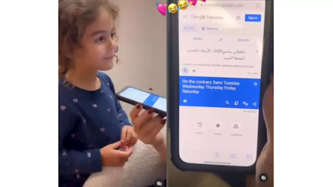 Viral, Putri Cristiano Ronaldo Belajar Bahasa Arab, Netizen: Auto Log In