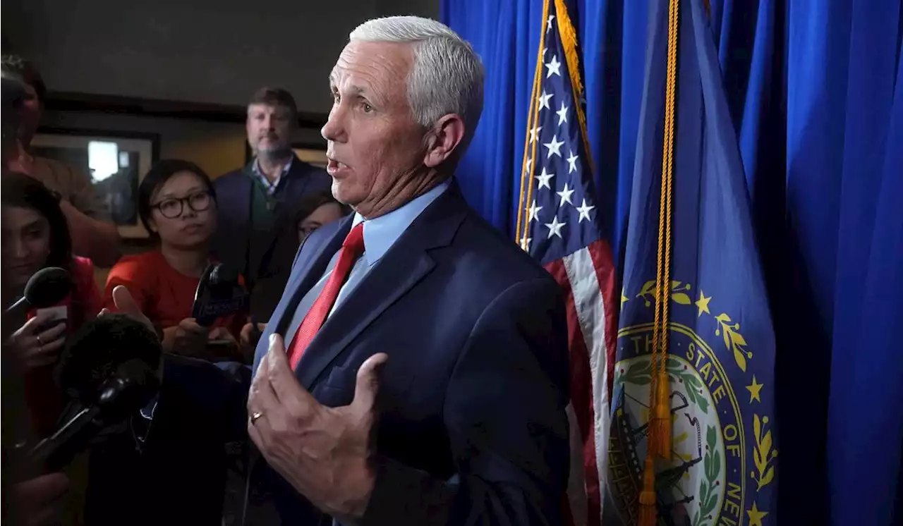 Mike Pence defends Trump, says Manhattan DA case against former boss is political