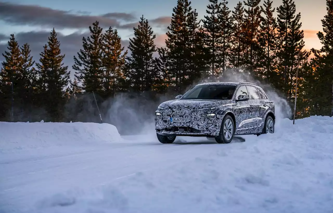 L’Audi Q6 e-tron à l’essai dans le Grand Nord