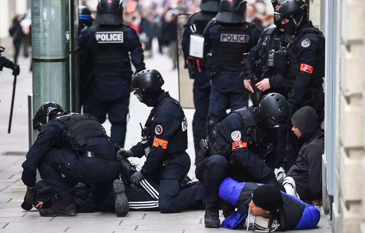 La police a interpellé 169 personnes samedi lors de manifestations