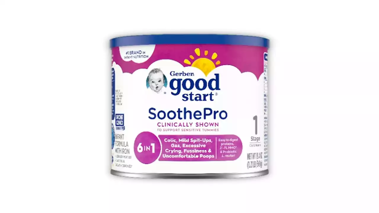 Gerber baby formula recalled for possible bacteria contamination