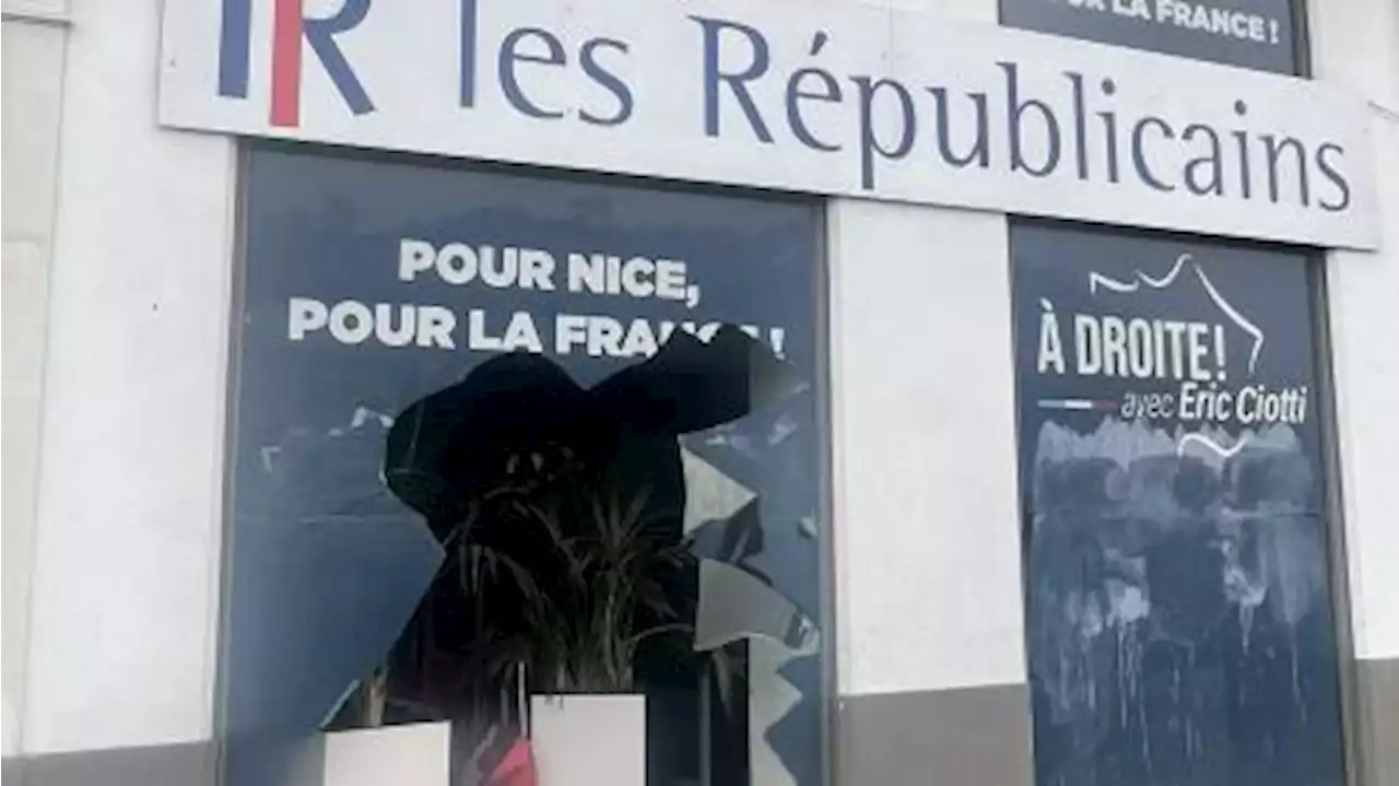 Atacaron oficinas del líder conservador de Francia por la reforma jubilatoria de Macron