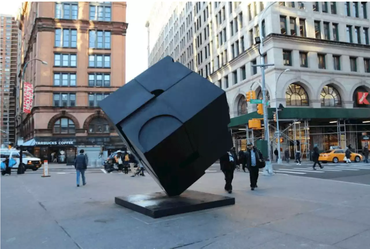 Spin city: Iconic Astor Place cube to twirl again following off-site rehab | amNewYork