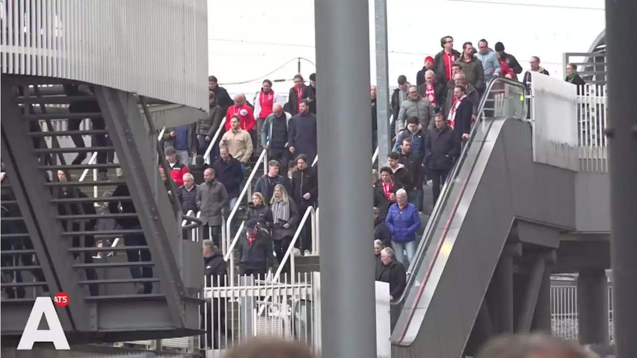 Arena stroomt leeg na verlies Klassieker: ''Terecht verlies, maar gewoon kut'