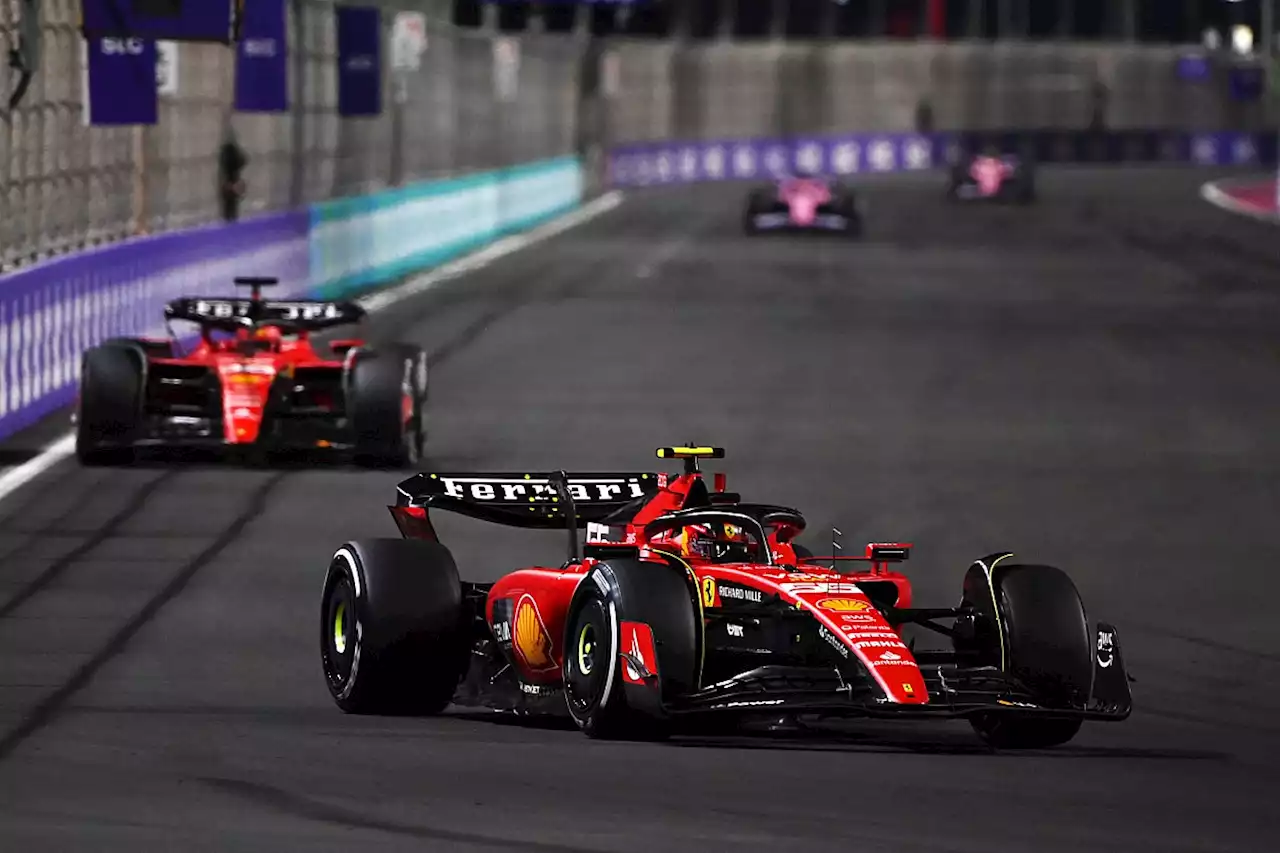 Saudi F1 struggles show Ferrari not second best, says Sainz