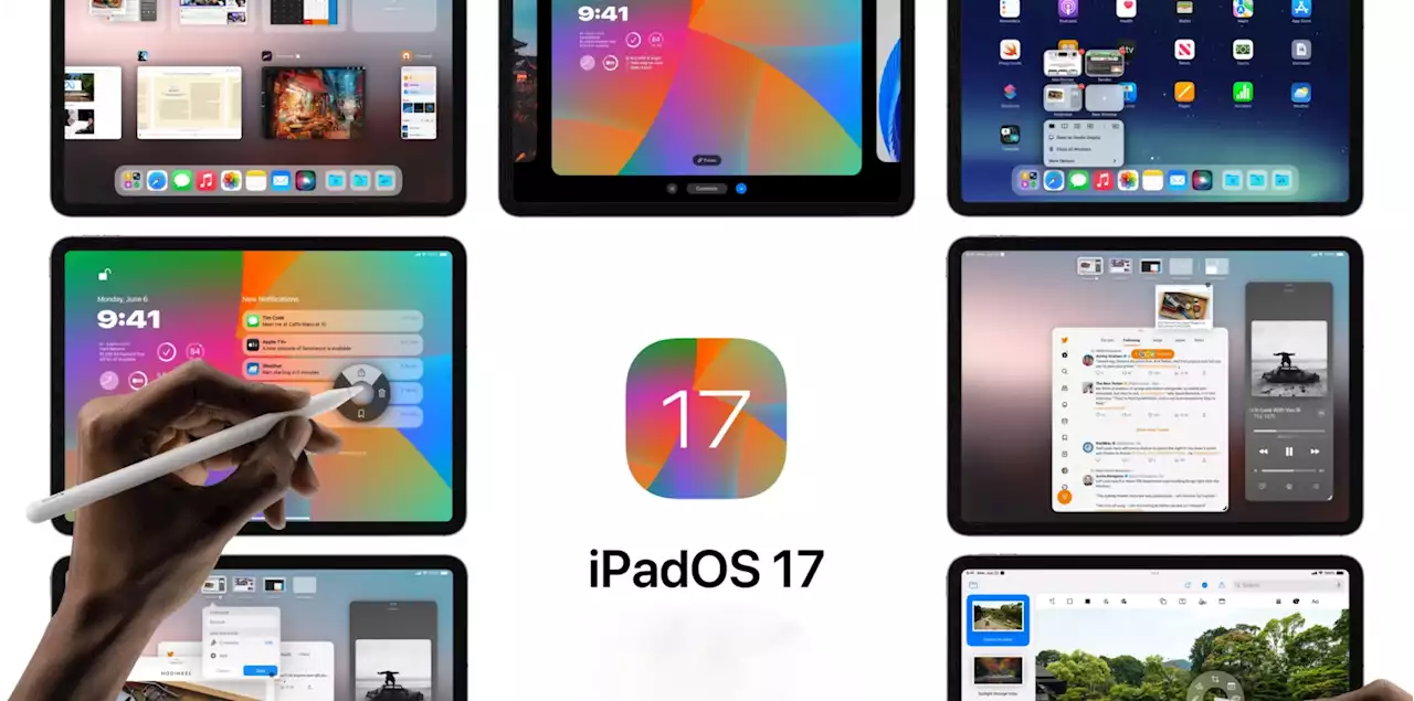 iPadOS 17 concept design refines Apple's iPad software