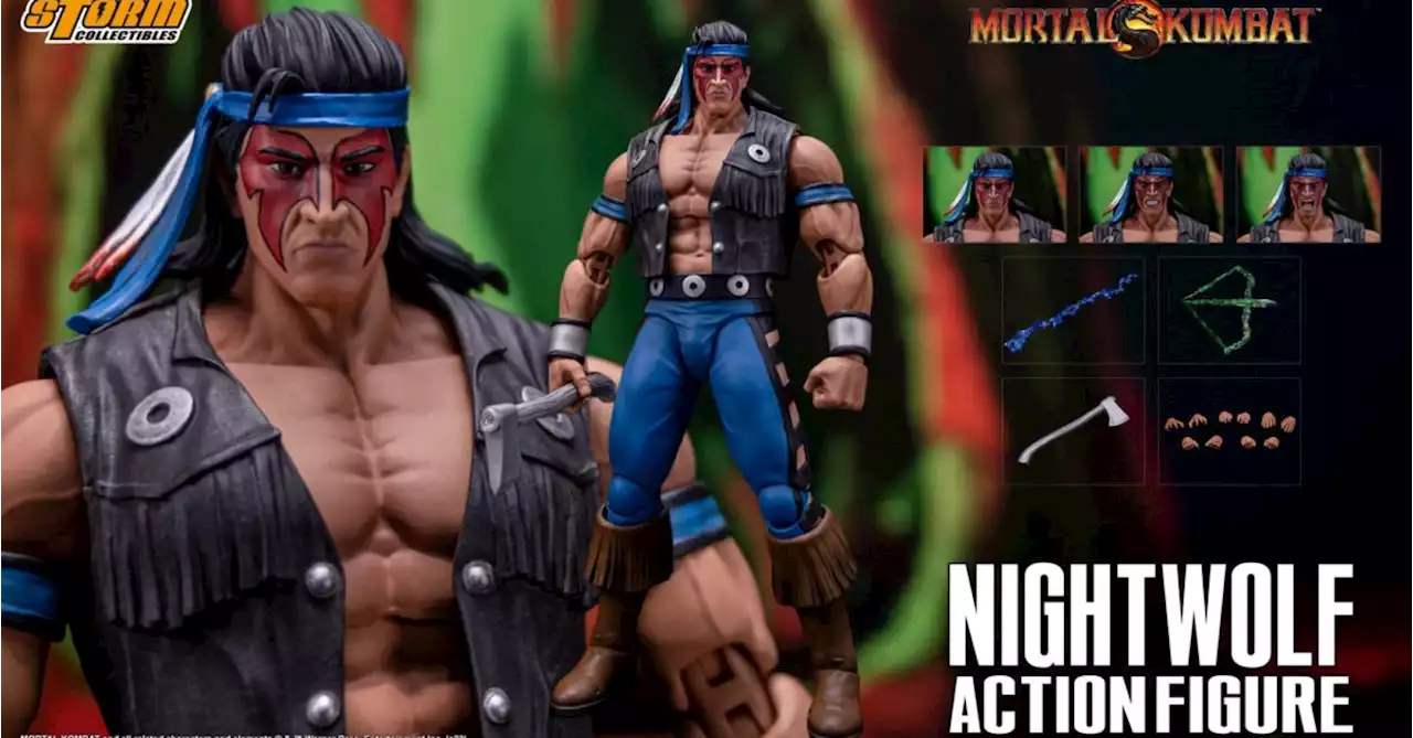 Storm Collectibles Unleashes the Fury of Mortal Kombat’s Nightwolf