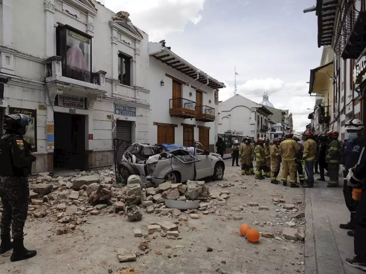 Earthquake in Ecuador kills at least 12, causes widespread damage