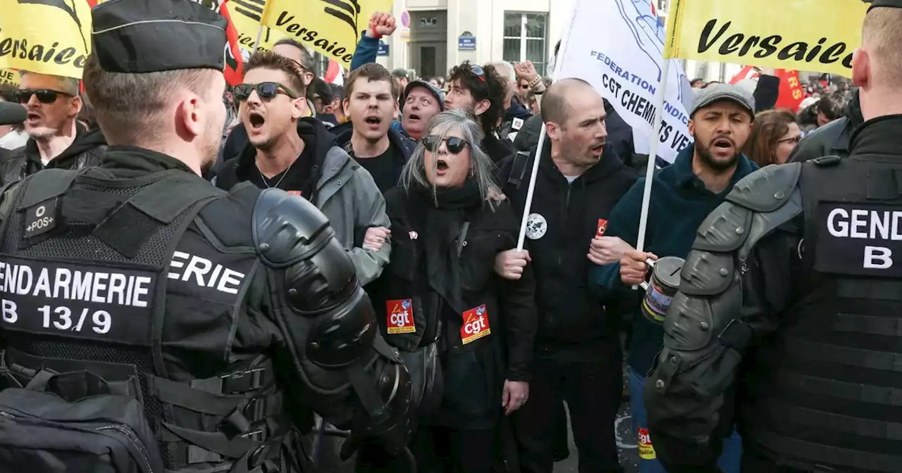 In France, some protests against increased retirement age turn violent