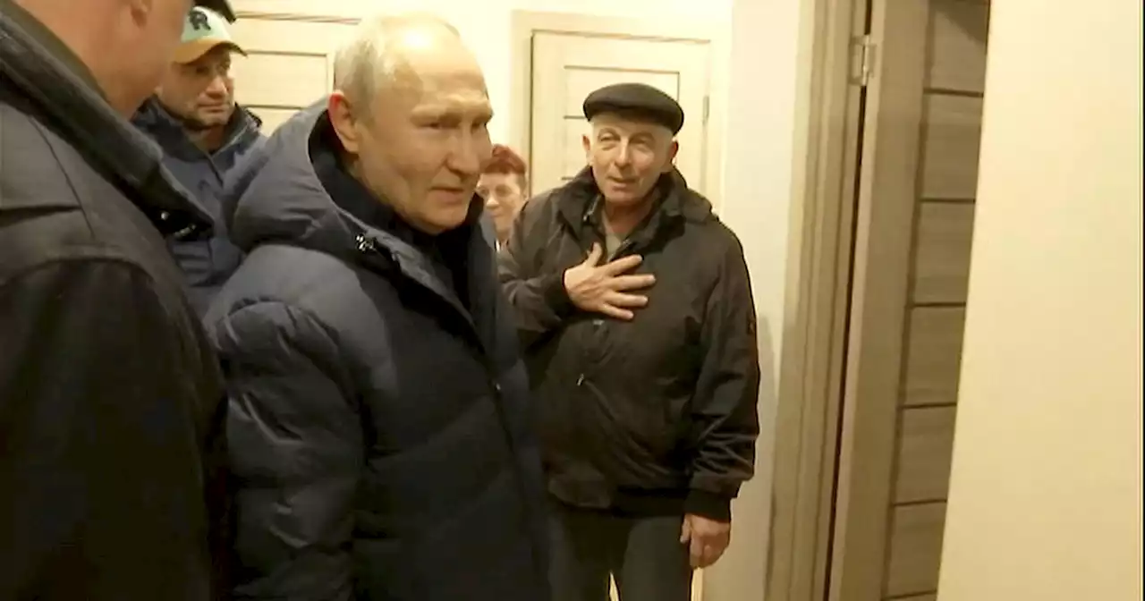 Putin visits occupied city of Mariupol in Ukraine