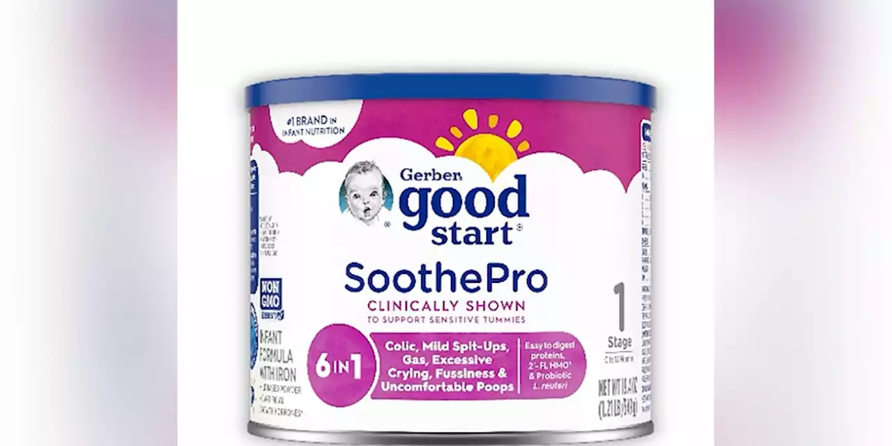 Gerber infant formula recalled due to possible contamination