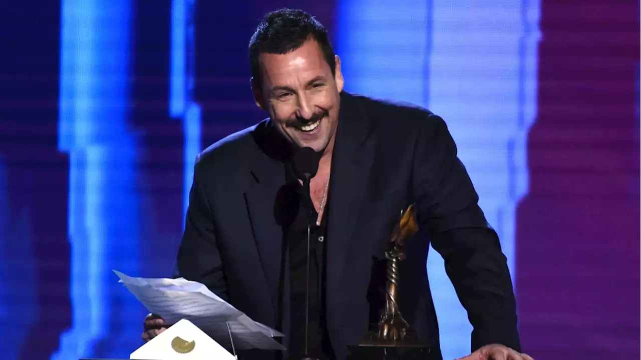 Sandler receives Mark Twain Prize for lifetime in comedy