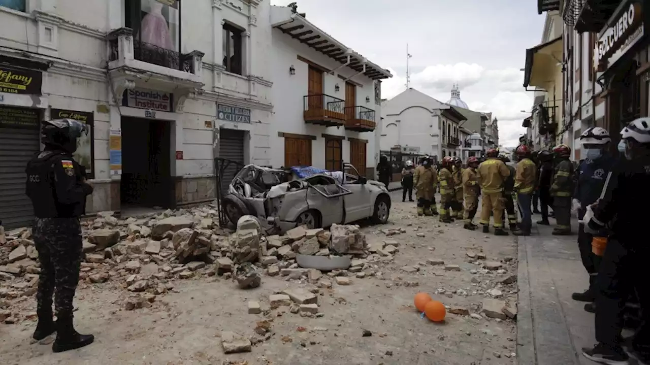 From highlands to the coast, earthquake damages Ecuador, Peru