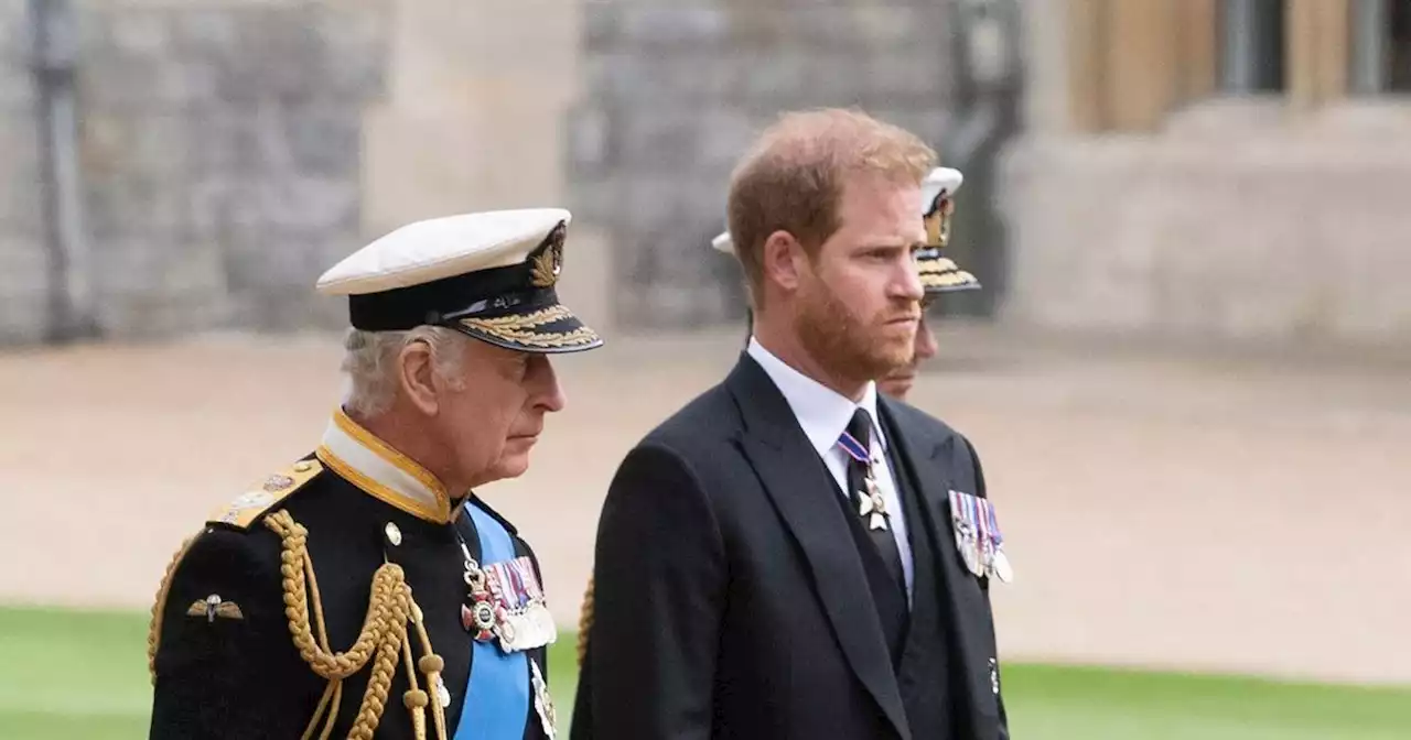 King Charles 'punished' Harry & Andrew with royal evictions, author claims