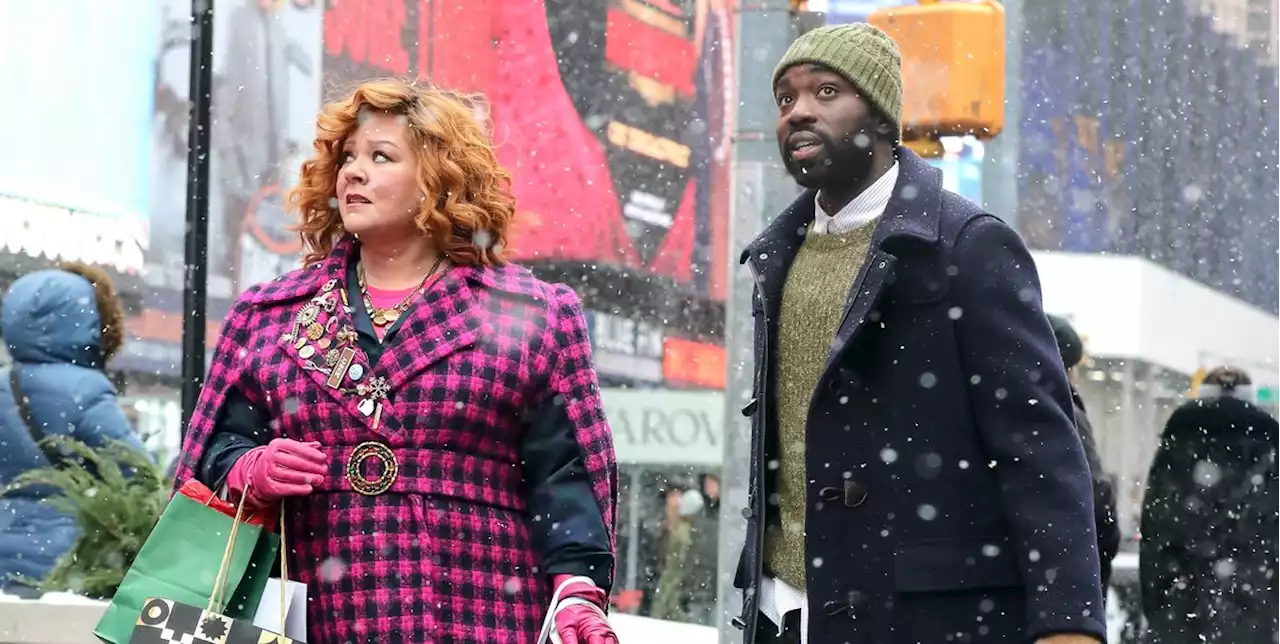 First look at Melissa McCarthy and Paapa Essiedu in Christmas movie remake