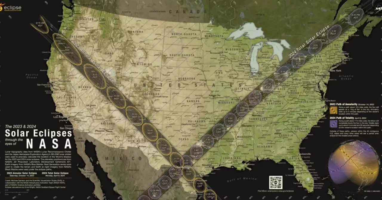 Map shows where you can see a solar eclipse across the U.S. | Digital Trends