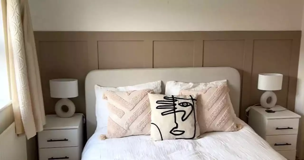 DIY lover shares how he gave bedroom a makeover for under £100