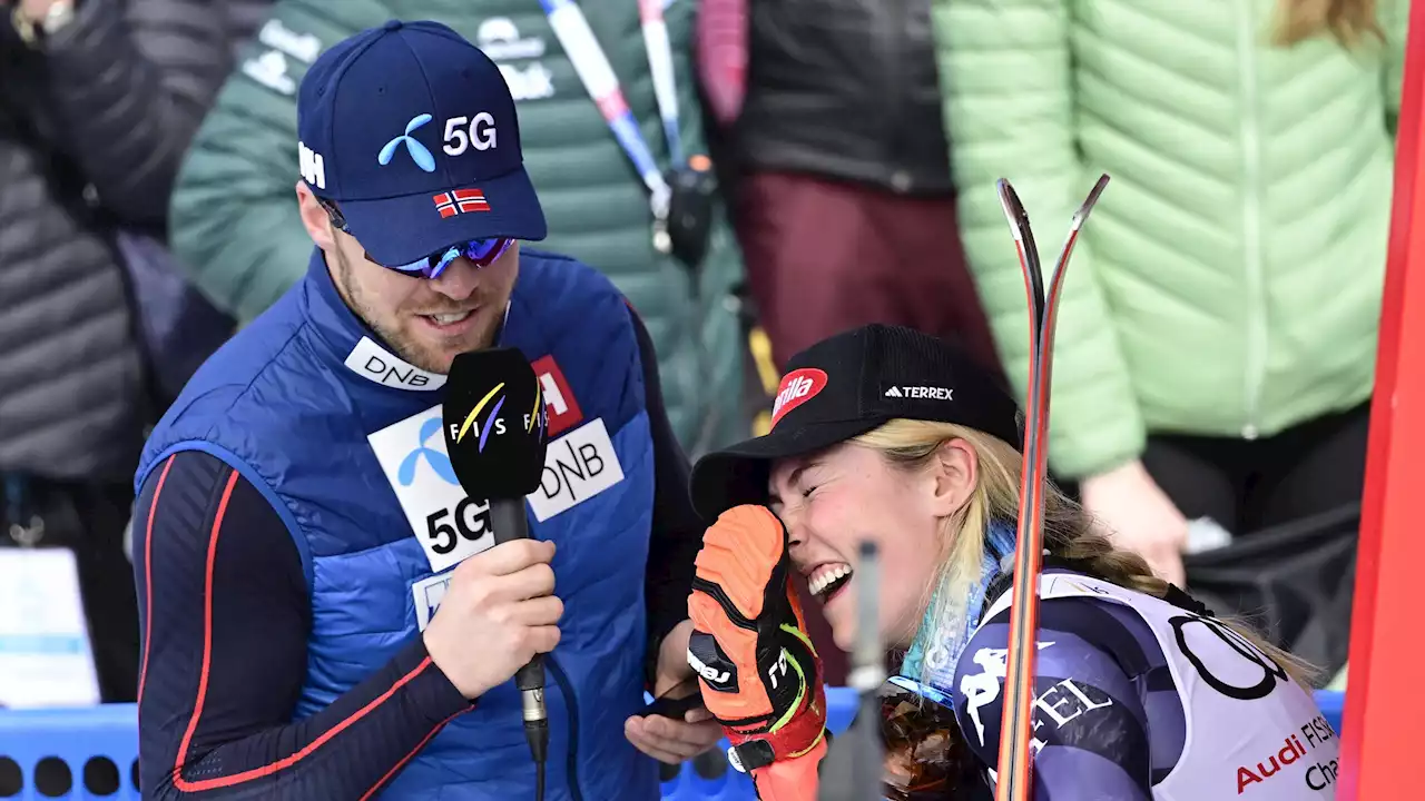 Weltcup-Finale Soldeu: 'Das ist fantastisch!' Mikaela Shiffrin von Freunde Kilde interviewt