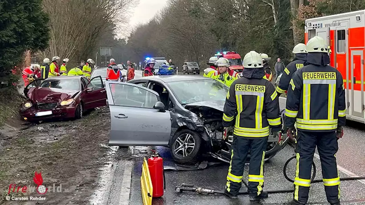 D: Erneut schwerer Unfall auf der B30 → fünf Menschen zum Teil schwer verletzt