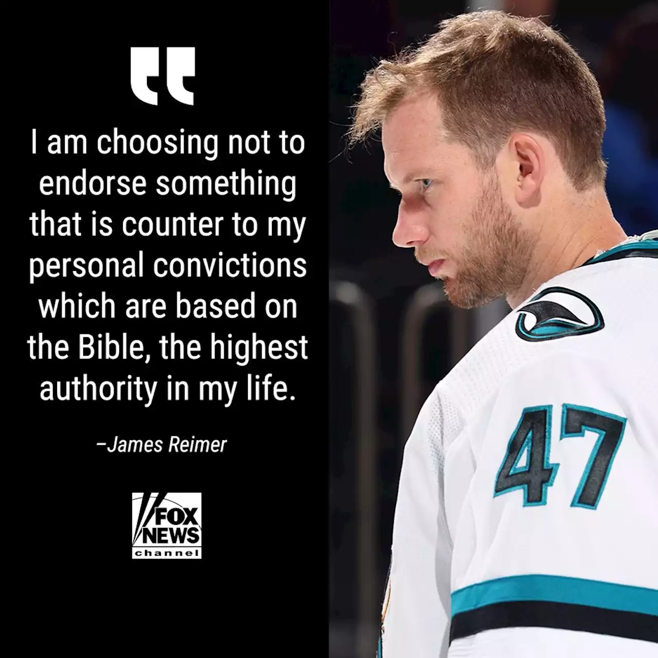 Sharks goalie opts not to wear LGBTQ-themed warmup jersey on team's Pride Night