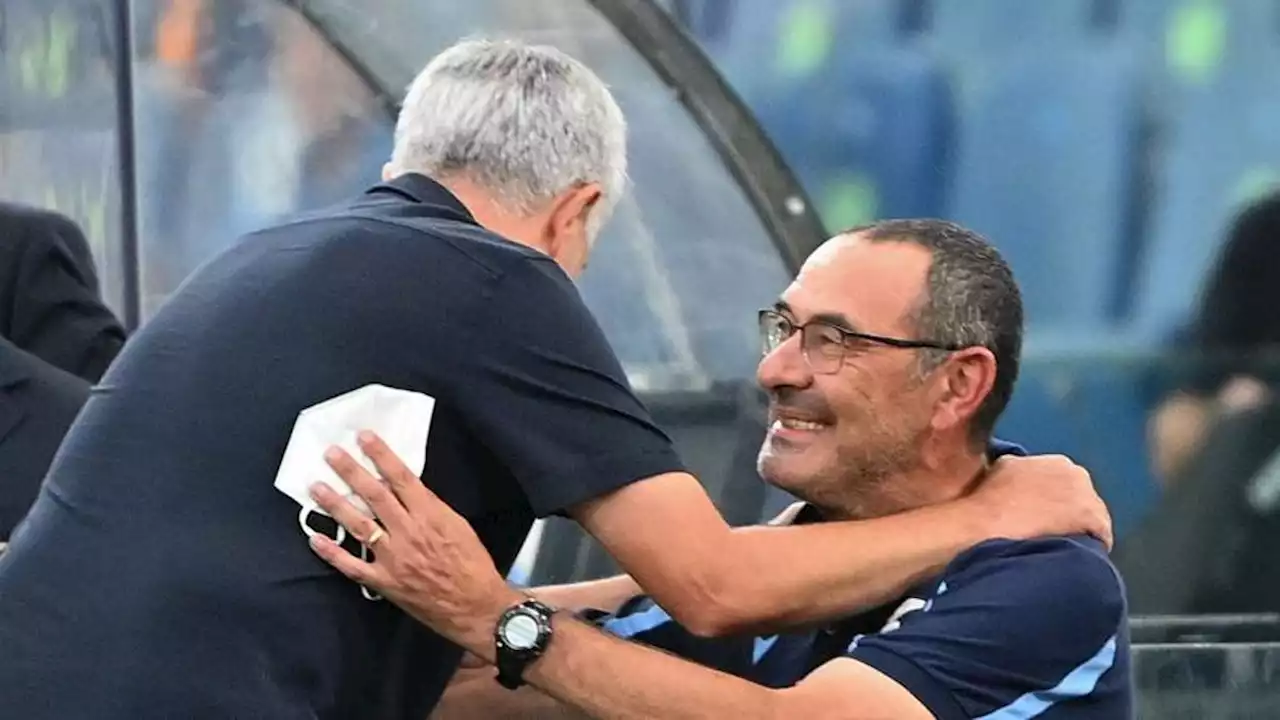 Il derby di Roma è già un bivio decisivo per Sarri e Mou. Ecco perché