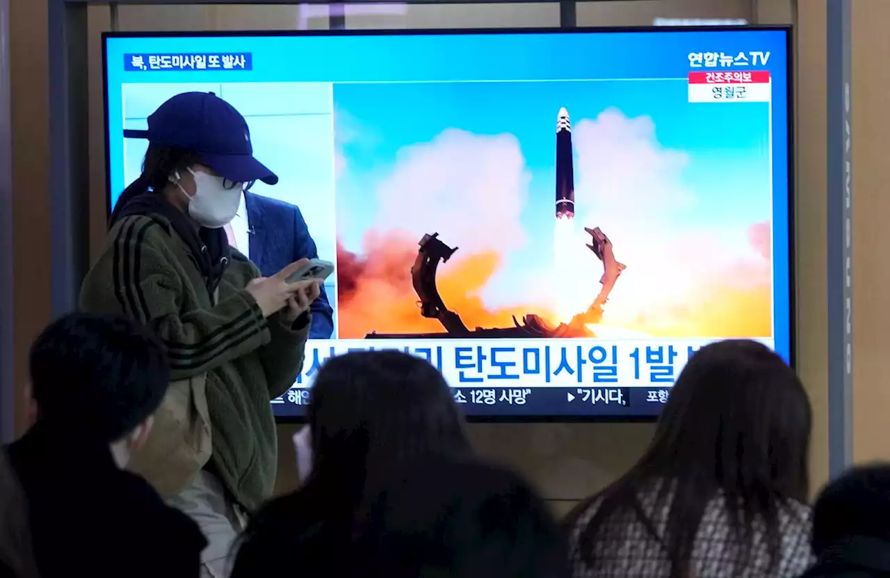 North Korea fires ballistic missile as U.S.-South Korean drills continue