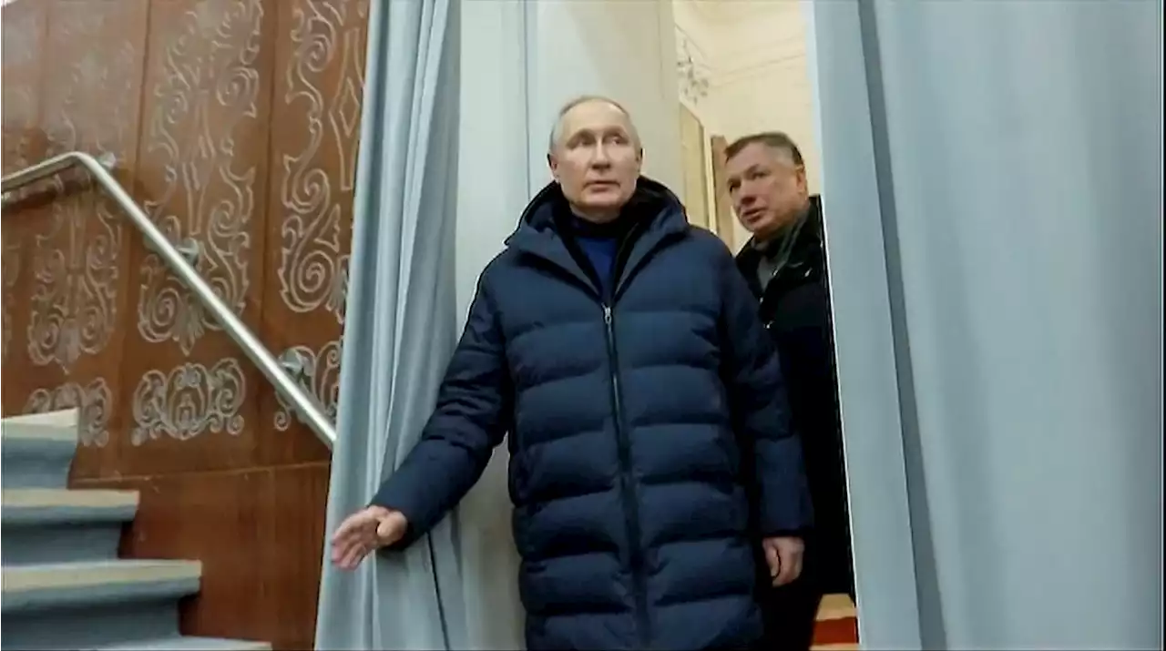 Putin makes surprise trip to Russian-occupied Mariupol in wake of ICC warrant