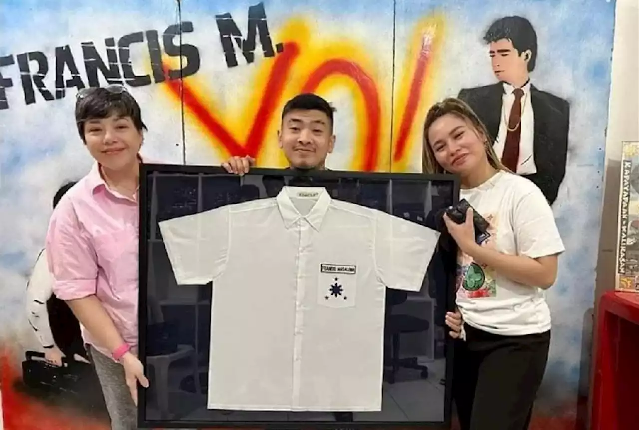 Francis M’s polo from the ‘Bagsakan’ MV sold for P620K for Parokya Ni Edgar’s Gab Chee Kee