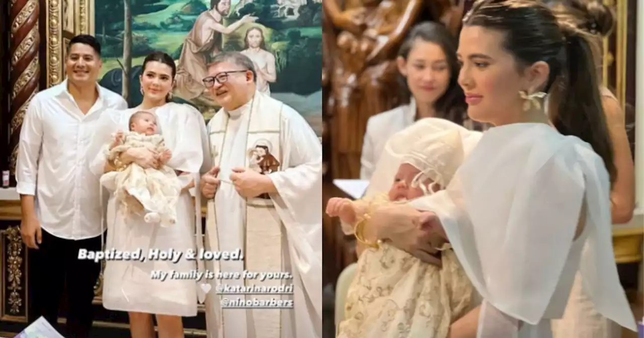 Katarina Rodriguez's daughter Clara Amal is now baptized