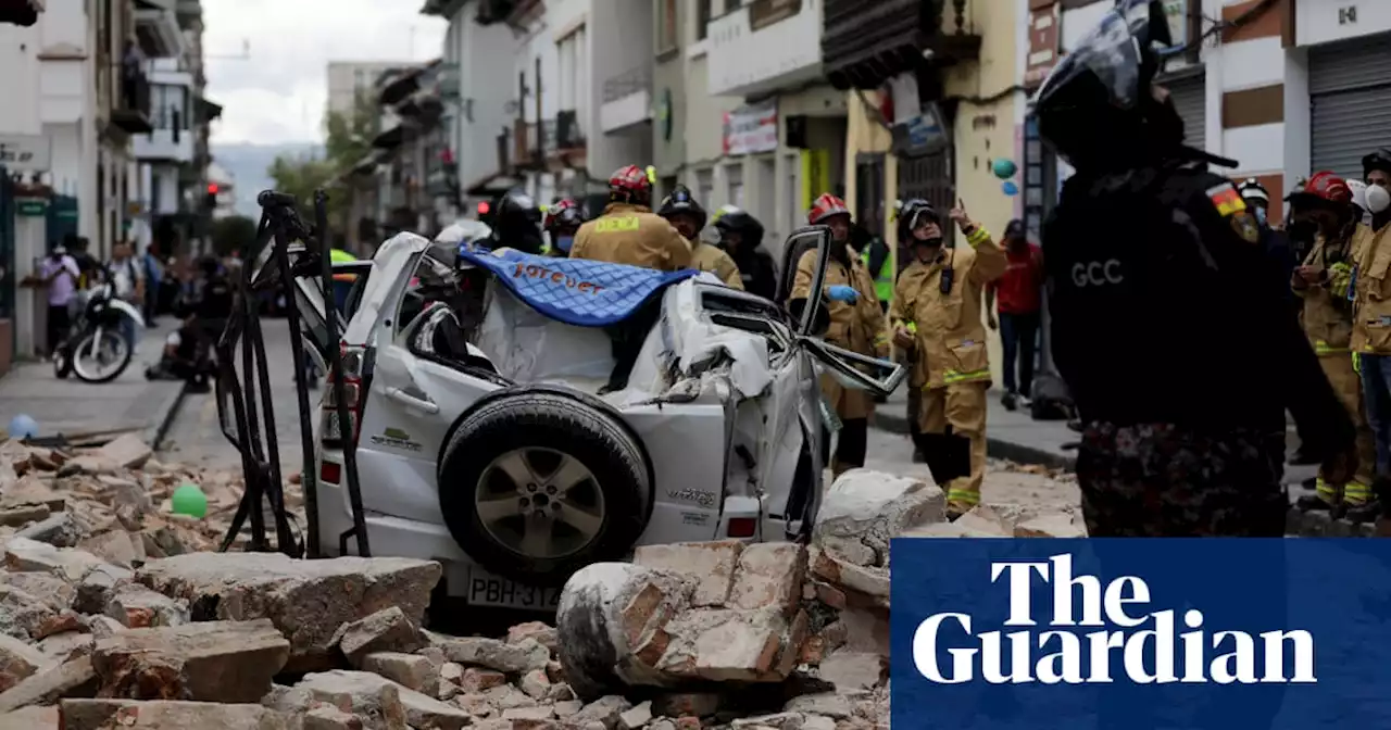 At least 15 dead after strong earthquake hits Ecuador and northern Peru